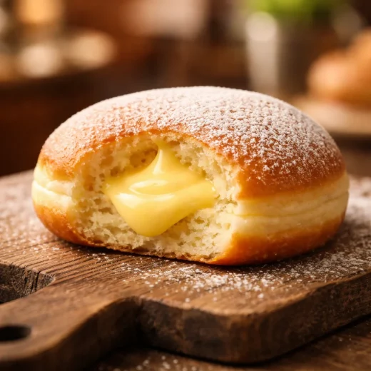 Пончик с лимоном